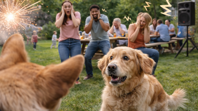 Dogs Responding to Sound